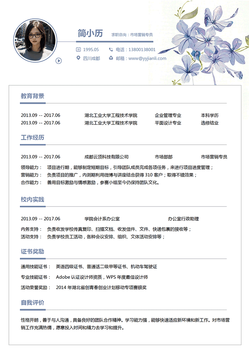 市场营销专员简历模板_01.png